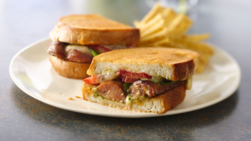 Chicken Sausage Sandwich Recipe